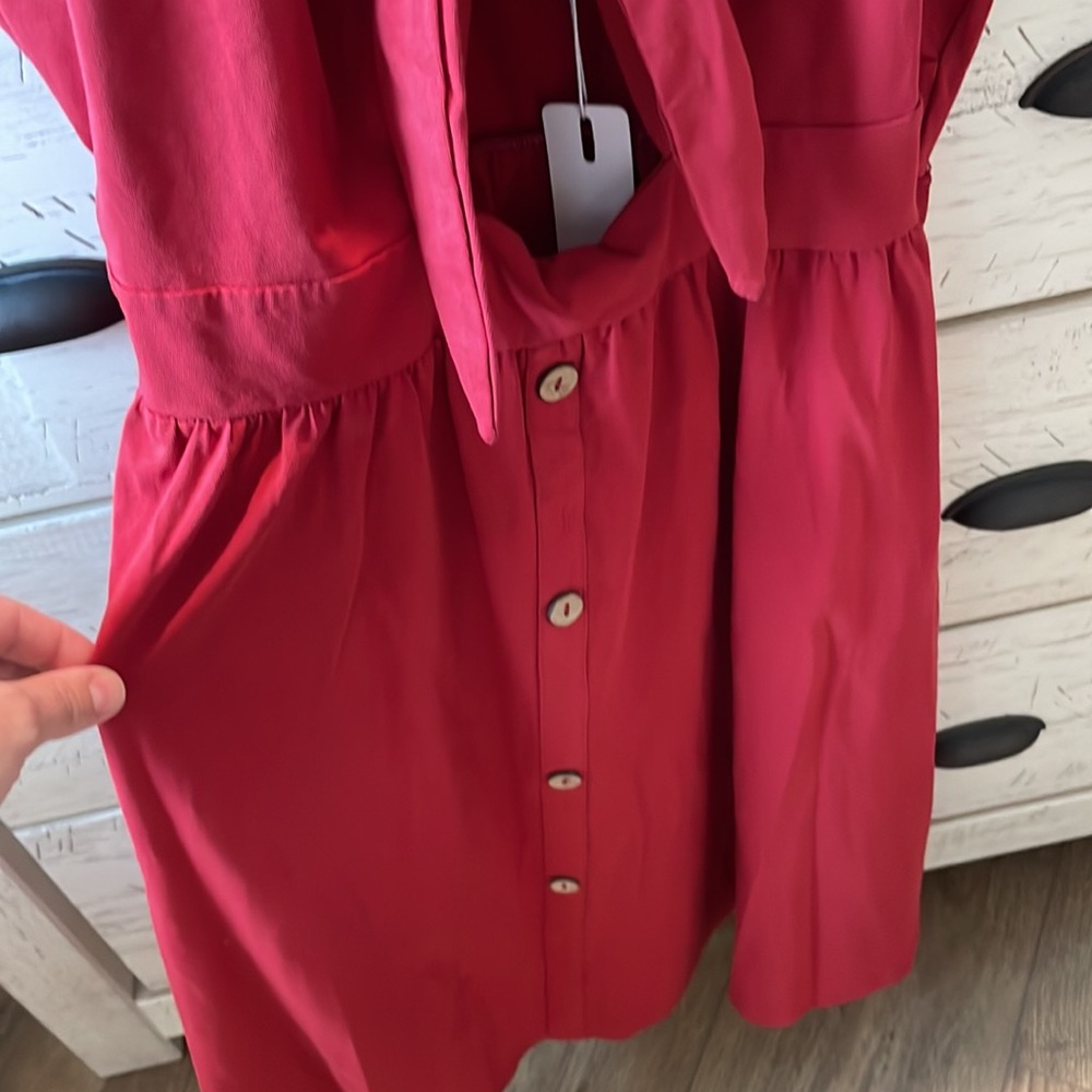Red dress from Amazon - Picture 4 of 8